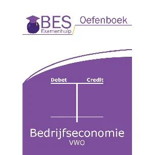 Afbeelding van BES oefenboek bedrijfseconomie vwo