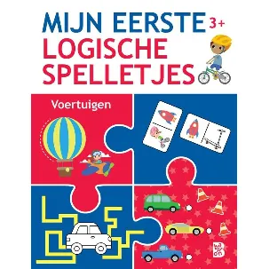 Afbeelding van Logisch denken 1 - Mijn eerste logische spelletjes 3+ Voertuigen