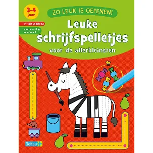 Afbeelding van Zo leuk is oefenen! - Leuke schrijfspelletjes voor de allerkleinsten