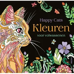 Afbeelding van Happy cats - Kleuren voor volwassenen