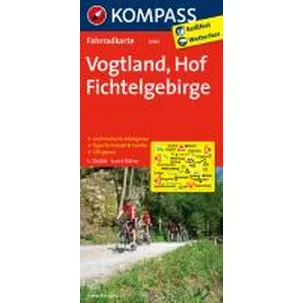 Afbeelding van Kompass FK3081 Vogtland, Hof, Fichtelgebirge