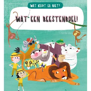 Afbeelding van Wat klopt er niet? - Wat een beestenboel!