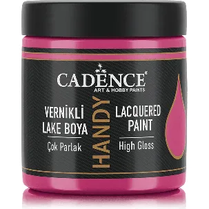 Afbeelding van Cadence Cadence Hoogglans Acrylverf 250 ml Fuchsia