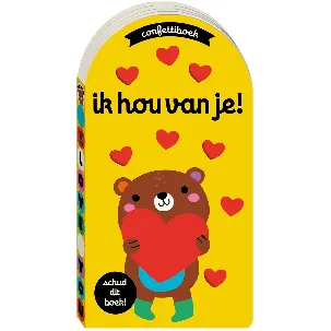 Afbeelding van Confetti boeken - Ik hou van je!