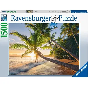 Afbeelding van Ravensburger puzzel Strand - Legpuzzel - 1500 stukjes