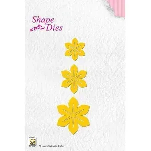 Afbeelding van Nellies Choice Shape Mal - bloemen- 1 SD044