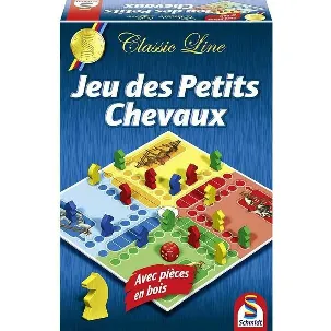 Afbeelding van Bordspel Schmidt Spiele Jeu Des Petits Chevaux (FR)