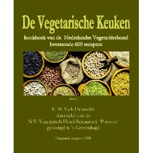 Afbeelding van De vegetarische keuken