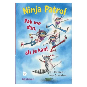 Afbeelding van Lekker lezen met Kluitman - Ninja Patrol. Pak me dan als je kan!