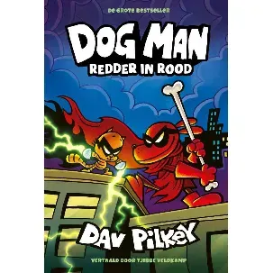 Afbeelding van Dog Man 12 - Redder in rood