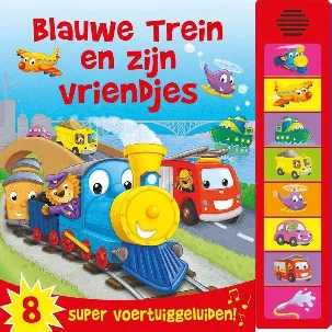 Afbeelding van Blauwe trein en zijn vriendjes