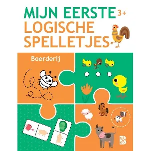 Afbeelding van Logisch denken 1 - Mijn eerste logische spelletjes 3+ Boerderij