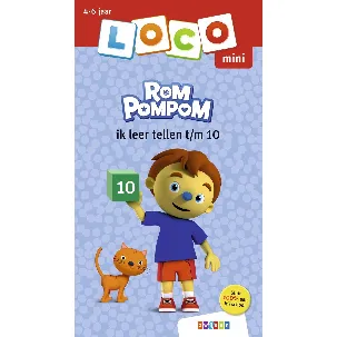 Afbeelding van Loco Mini - Loco mini Rompompom ik leer tellen t/m 10