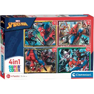 Afbeelding van Clementoni - Puzzle Spiderman 4in1 - 21515