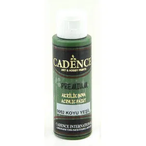 Afbeelding van Acrylverf - Dark Green - Cadence Premium - 70 ml