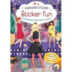 Afbeelding van Fashion Studio Sticker Fun – Aankleedpoppen / Fashion Studio Sticker Fun – Poupées à habiller