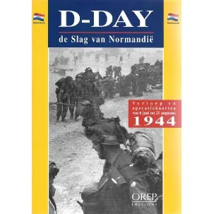 Afbeelding van D-Day (verloop en operatiekaarten van 6 juni tot 21 aug. 1944)