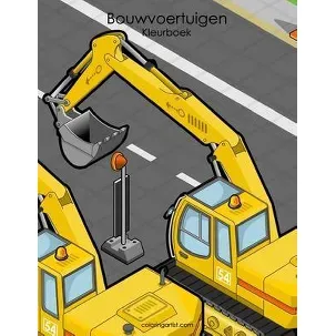 Afbeelding van Bouwvoertuigen Kleurboek 1