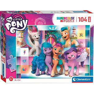 Afbeelding van Clementoni Maxi Puzzel My Little Pony Lachen, 104st.