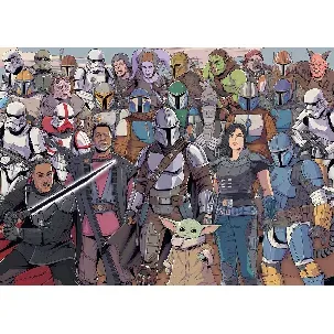 Afbeelding van Ravensburger puzzel Disney Star Wars Mandalorian Challenge - Legpuzzel - 1000 stukjes