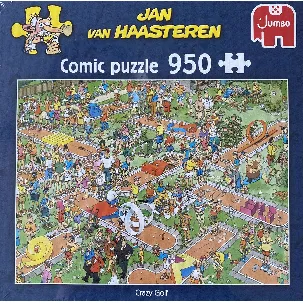 Afbeelding van Jan van Haasteren comic puzzel Crazy Golf - 950 stukjes