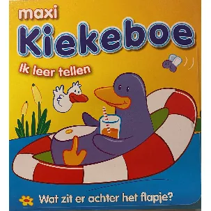 Afbeelding van Maxi kiekeboe Tellen