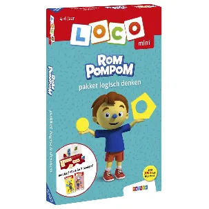 Afbeelding van Loco Mini - Loco mini Rompompom pakket logisch denken