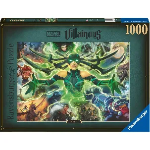 Afbeelding van Ravensburger puzzel Marvel Villainous Hela - Legpuzzel - 1000 stukjes