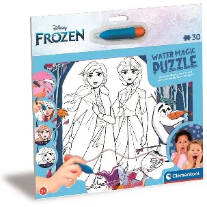 Afbeelding van Clementoni Kinderpuzzels - Water Magic Frozen Ii, 30 Stukjes, Puzzel 30 Stukjes, 3-5 jaar - 22705