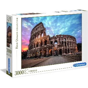 Afbeelding van Clementoni - Puzzel 3000 Stukjes High Quality Collection coliseum Sunrise Puzzel Voor Volwassenen en Kinderen, 14-99 jaar, 33548