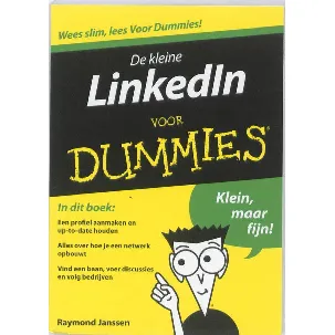 Afbeelding van De Kleine Linkedin Voor Dummies