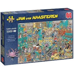 Afbeelding van Jan van Haasteren De Muziekwinkel puzzel - 5000 stukjes