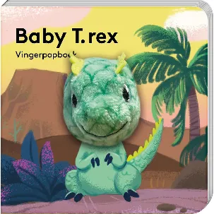 Afbeelding van Vingerpopboekje Baby T-rex