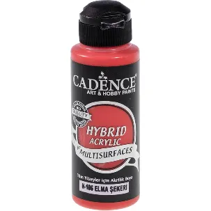 Afbeelding van Acrylverf - Multisurface Paint - apple candy - Cadence Hybrid - 120 ml