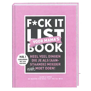 Afbeelding van F*ck it list Voor mama's