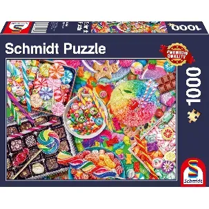 Afbeelding van Schmidt - Candylicious - Puzzel 1000 stukjes