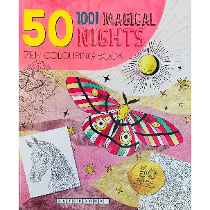 Afbeelding van Dutchbook - Kleurboek voor volwassen - Zen kleurboek ''1001 Magical nights'' - Kleurboek voor volwassenen - 1001 nachten - Kleurboeken