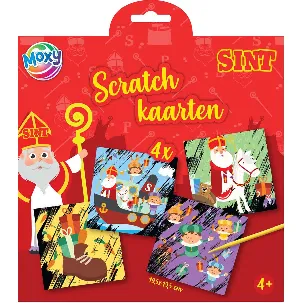 Afbeelding van Sint 4 Scratch Kaarten