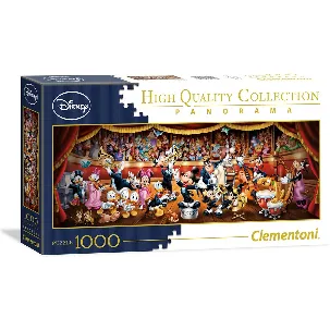 Afbeelding van Clementoni - Puzzel 1000 Stukjes - Disney Orchestra - Puzzel Voor Volwassenen en Kinderen - 14-99 jaar