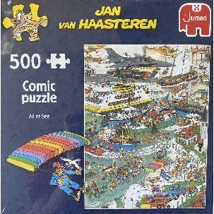 Afbeelding van Jumbo Jan van Haasteren puzzel all at sea 500 stukjes