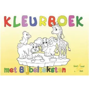 Afbeelding van Kleurboek met bijbelteksten A4