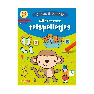 Afbeelding van Zo leuk is oefenen! - Allereerste telspelletjes (4-5 j.)