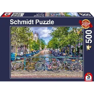 Afbeelding van 999 Games Legpuzzel Amsterdam 500 Stukjes