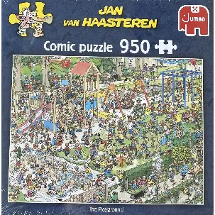 Afbeelding van Jumbo Jan van Haasteren comic puzzle 950 stukjes The playground puzzel