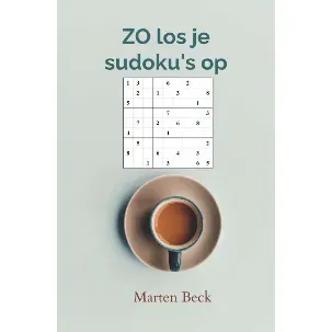 Afbeelding van ZO los je sudoku's op