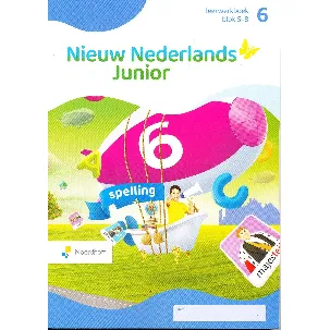 Afbeelding van Nieuw Nederlands Junior Spelling leerwerkboek blok 5-8 groep 6 (per stuk)