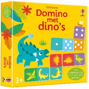 Afbeelding van Domino met dino's