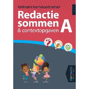 Afbeelding van Redactiesommen & Contextopgaven A - Kerndoeltrainer