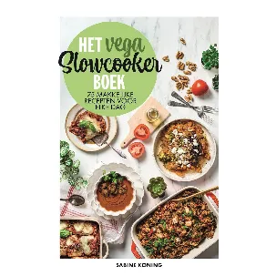 Afbeelding van Het vega slowcookerboek