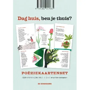 Afbeelding van Poëziekaartenset 'Dag huis, ben je thuis?'